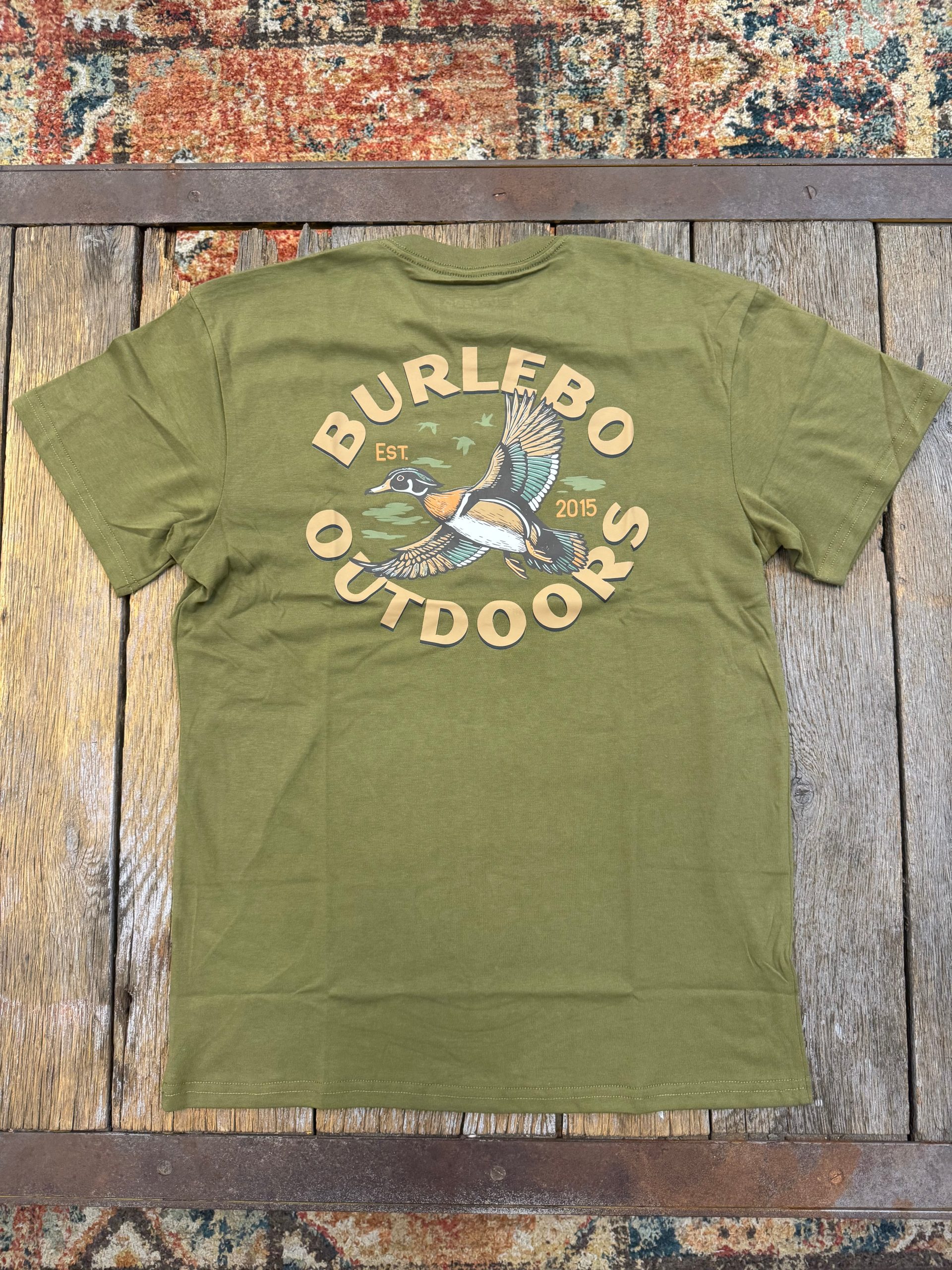 Short Sleeve Tee - Wood Duck - Hunter Green