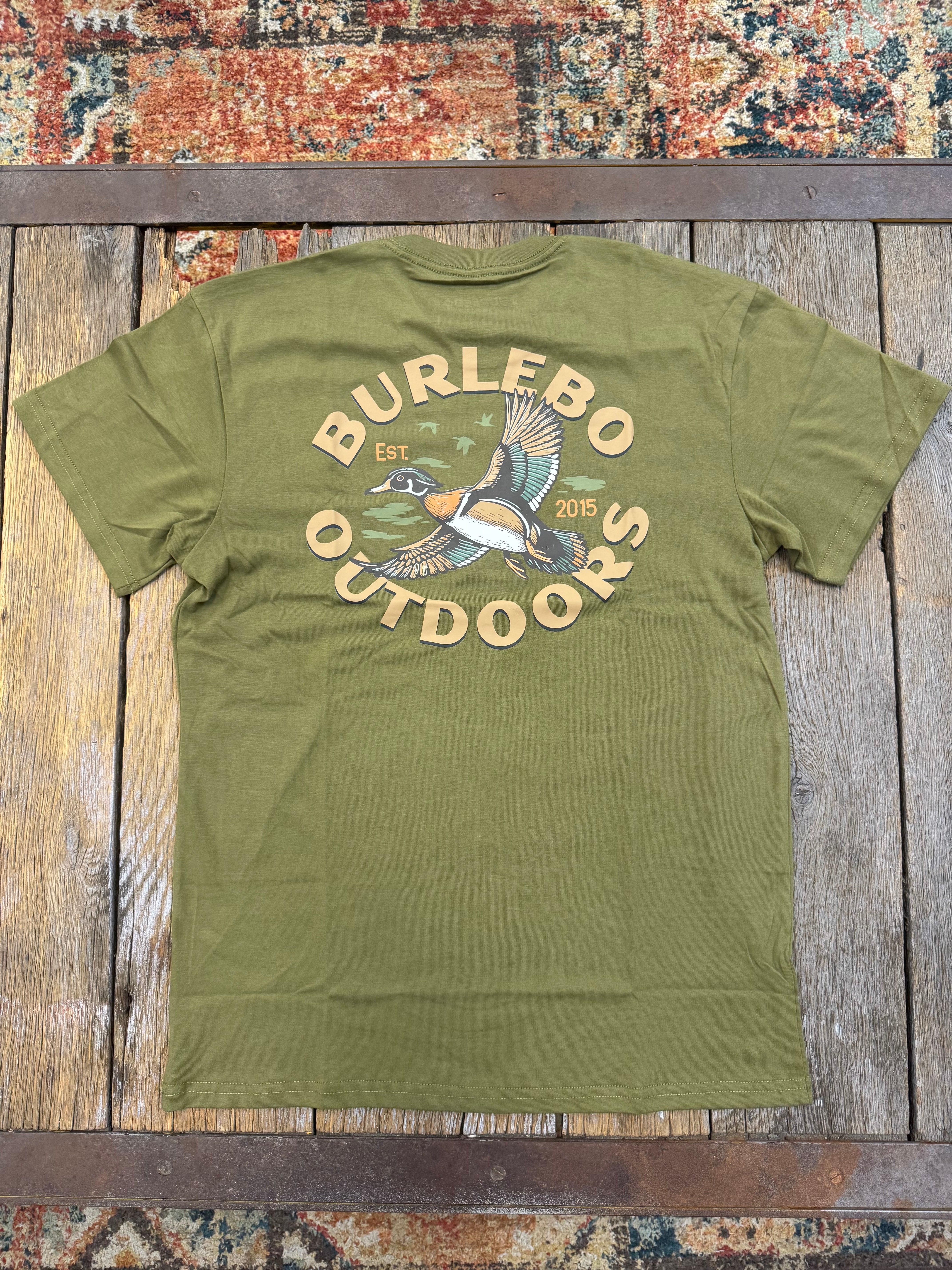 Short Sleeve Tee - Wood Duck - Hunter Green