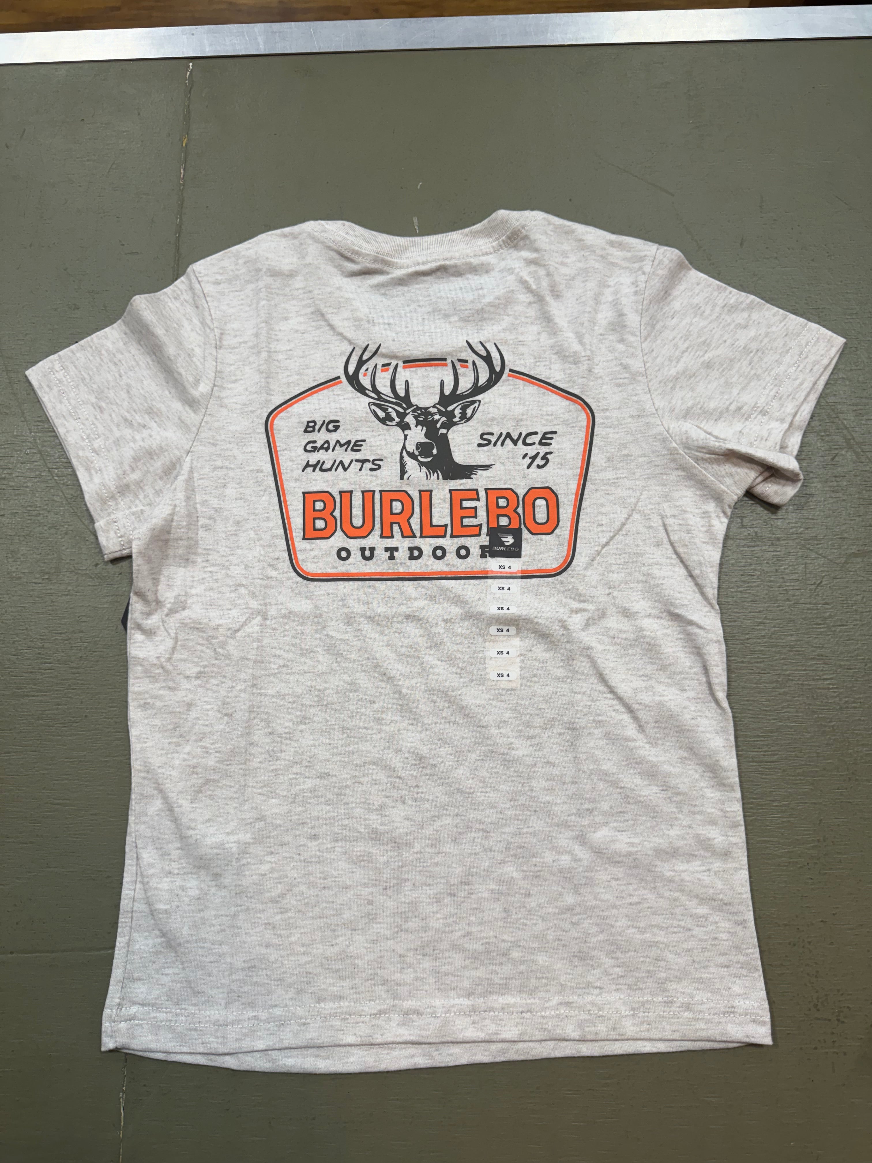 Youth Short Sleeve Tee - Big Game Hunts - Oatmeal