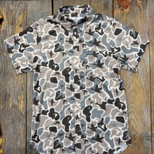 Performance Button up - Mallard Mayhem Camo