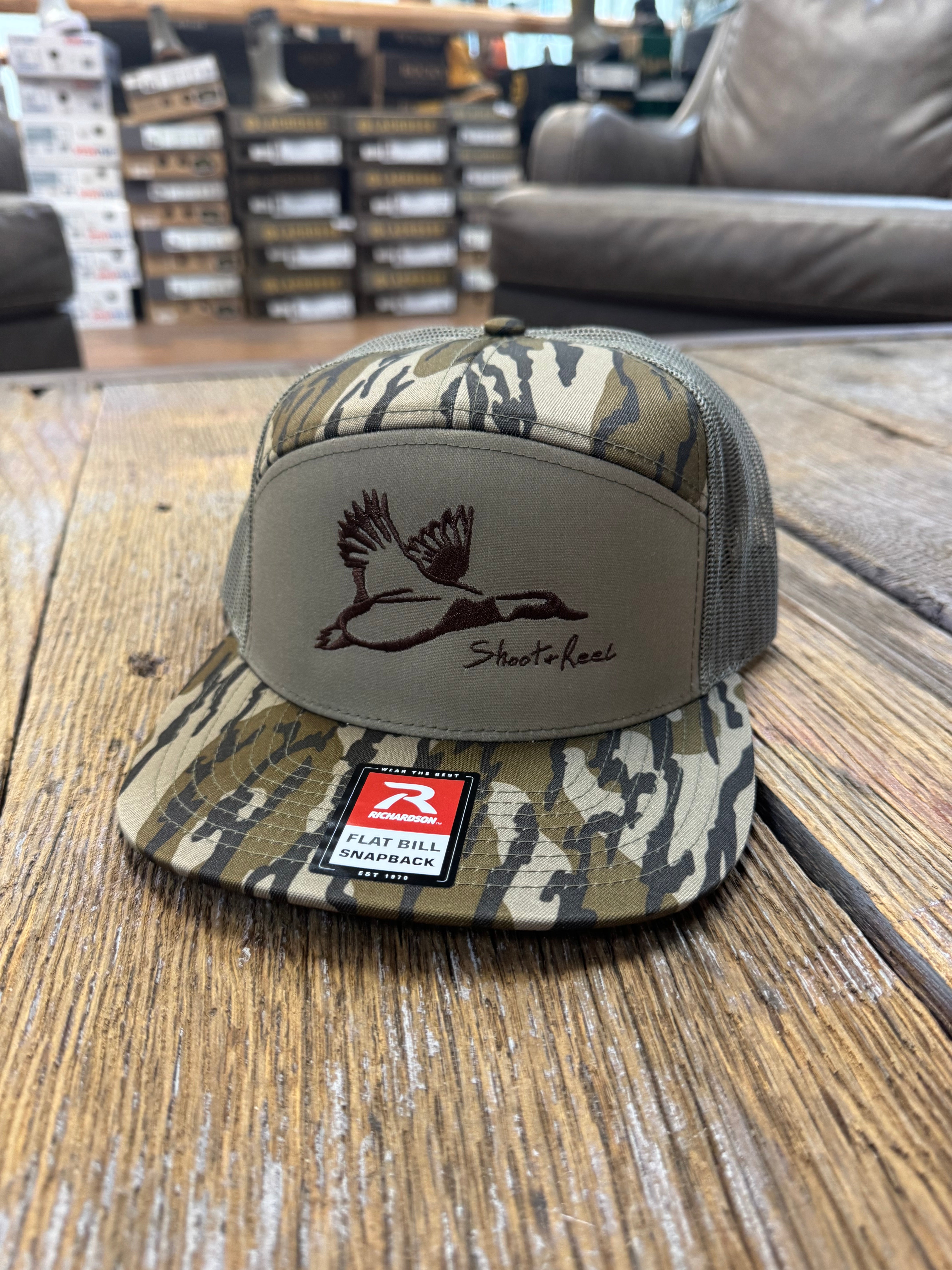 Bottomland Mallard Outline Emblem