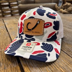 Americana Duck Camo Hook Cut out Patch