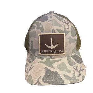 Turkey Foot Patch Washed out Camo