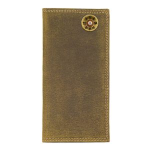 Tan Secretary Wallet - Shotshell