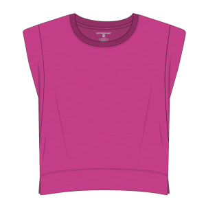 Daydream Slub Tank - Vivid Rose