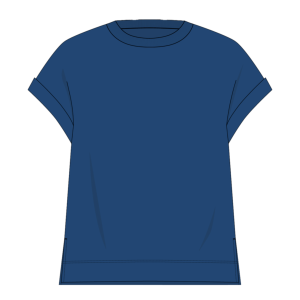 Off Duty Cuff Top - Set Sail