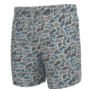 Bayview Swim Trunk - Fish Camo
