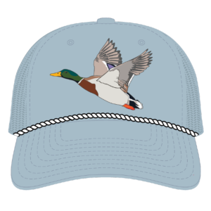 Mallard Perforated Rope Hat - Light Blue