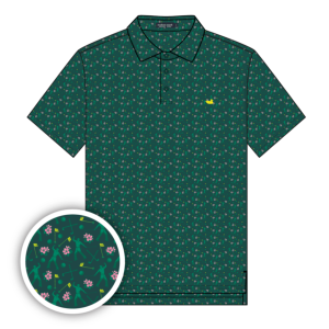 Youth Flyline Performance Polo - Sunday Success - Champions Green