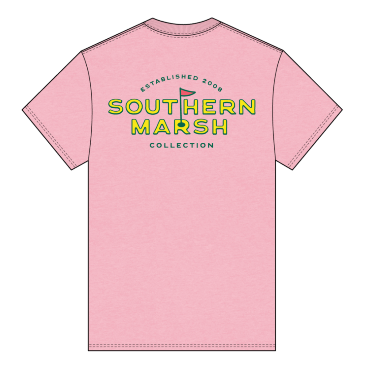 SEAWASH Tee - Branding - Flagstick - Camelia