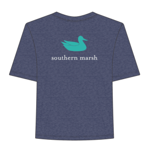 SouthernClassics™ Comfort Tee - Authentic - Washed Navy