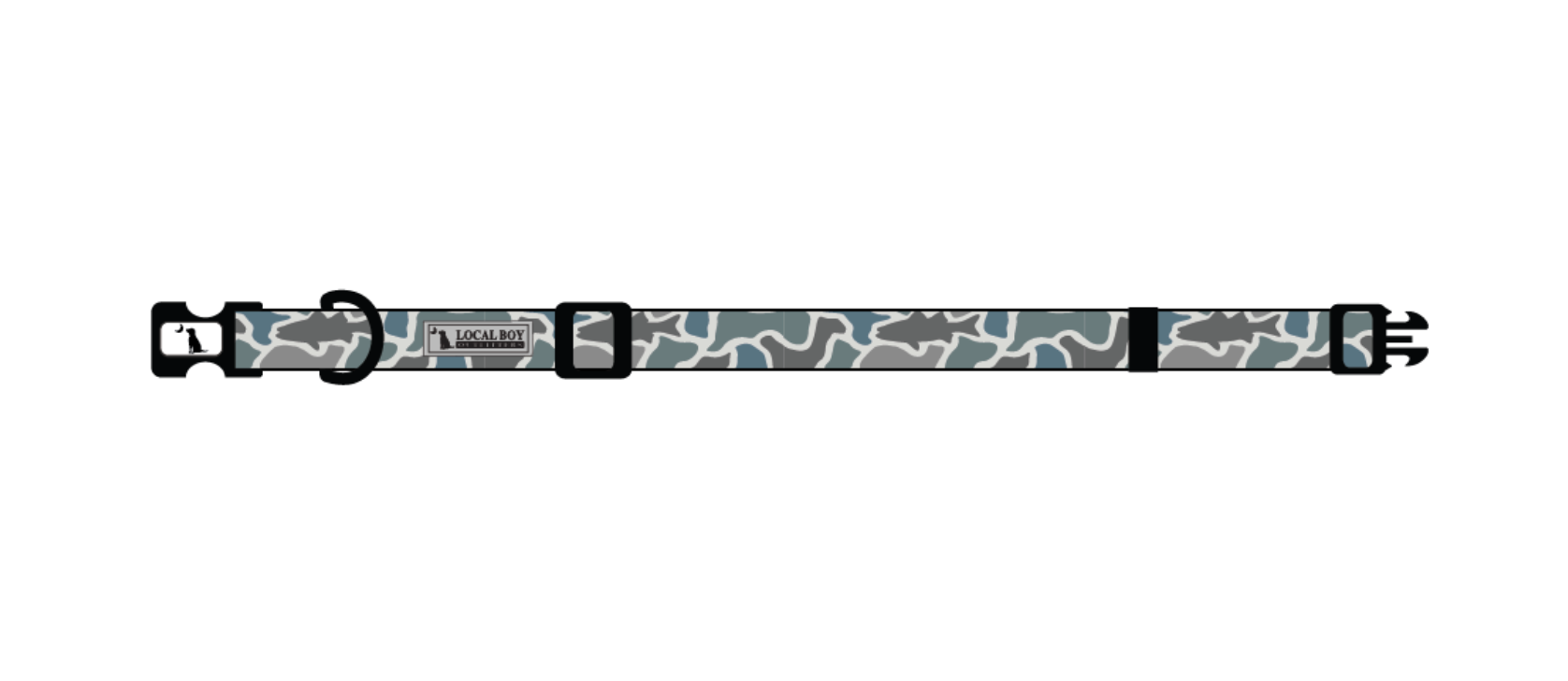 Original Dog Collar - Fish Camo