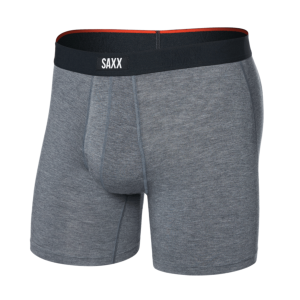 Vibe Xtra Soft Comfort Boxer Brief - Dark Grey Heather