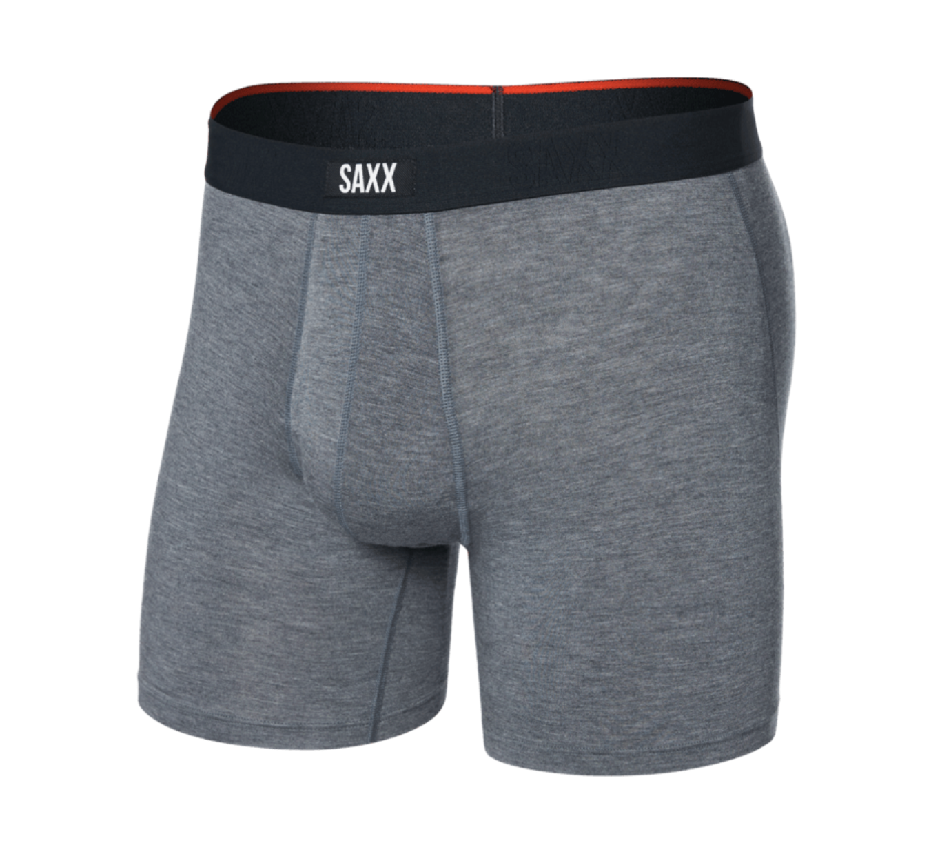 Vibe Xtra Soft Comfort Boxer Brief - Dark Grey Heather