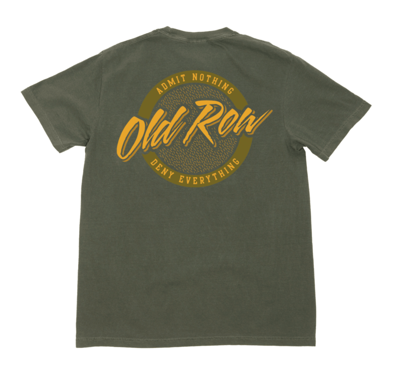 Circle Logo Pocket Tee - Moss
