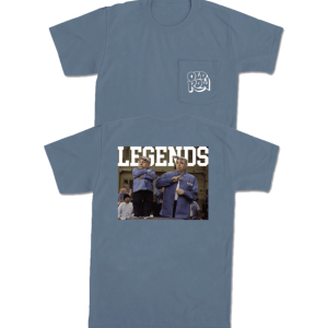 Start A Riot Pocket Tee - Blue Jean