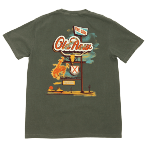 Desert Drives Pocket Tee - Moss