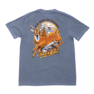 Chasin' Tail Pocket Tee - Denim