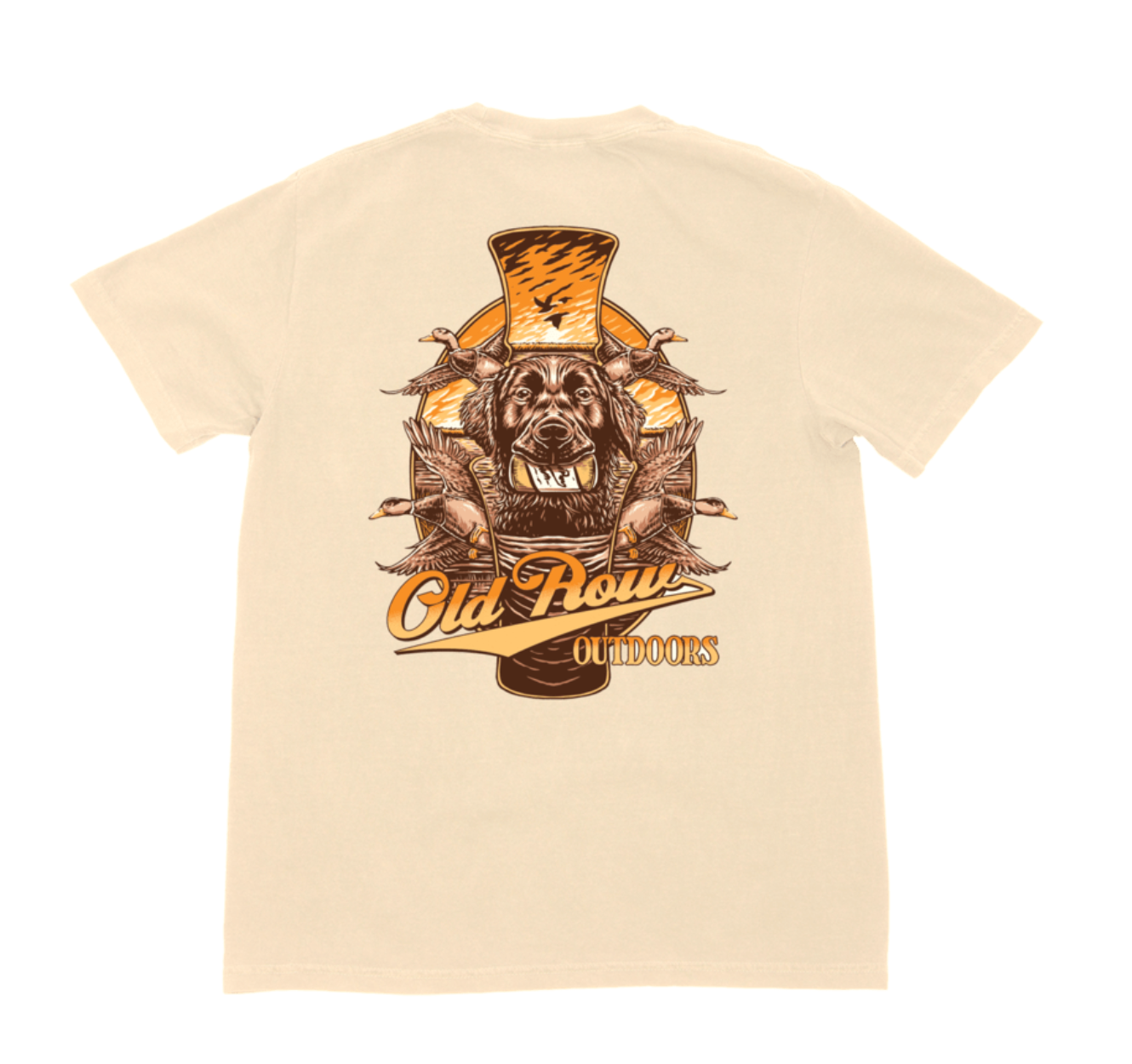 On The Hunt Pocket Tee - Ivory