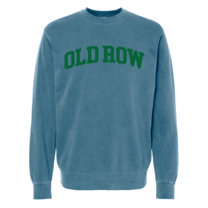 Old Row Pigment Dyed Crewneck - Blue Jean