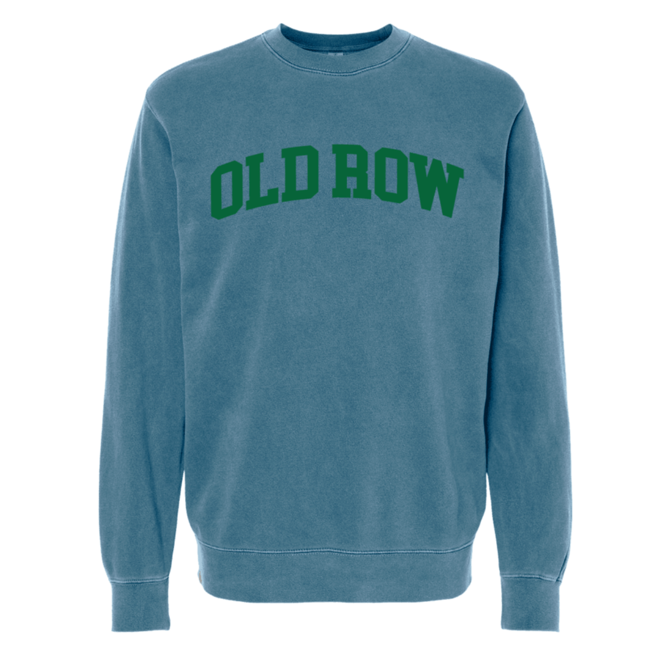 Old Row Pigment Dyed Crewneck - Blue Jean