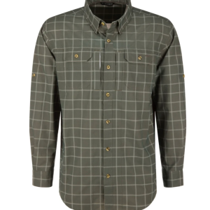 Wingshooter Hunter Creek Shirt - Dusty Olive Plaid