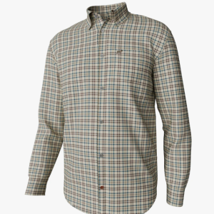 LS Hadley Vintage Button Down - Miller Plaid - Mallard Blue
