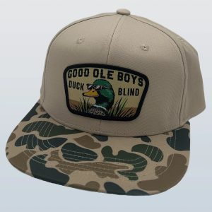 GOB Duck Blind Patch - Beige/Old School Camo