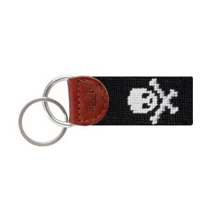 Jolly Roger Key Fob - Black