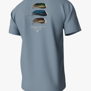 Duck Feather Trio Short Sleeve Pocket Tee - Mountain Spring