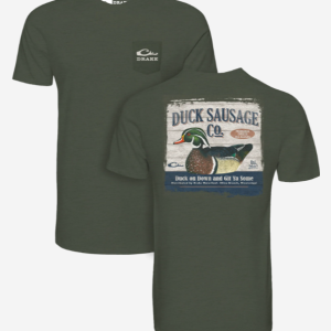 Duck Sausage SS Tee- Kalamata Light Heather