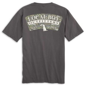 Oak Camo Arch SS Tee - Grey