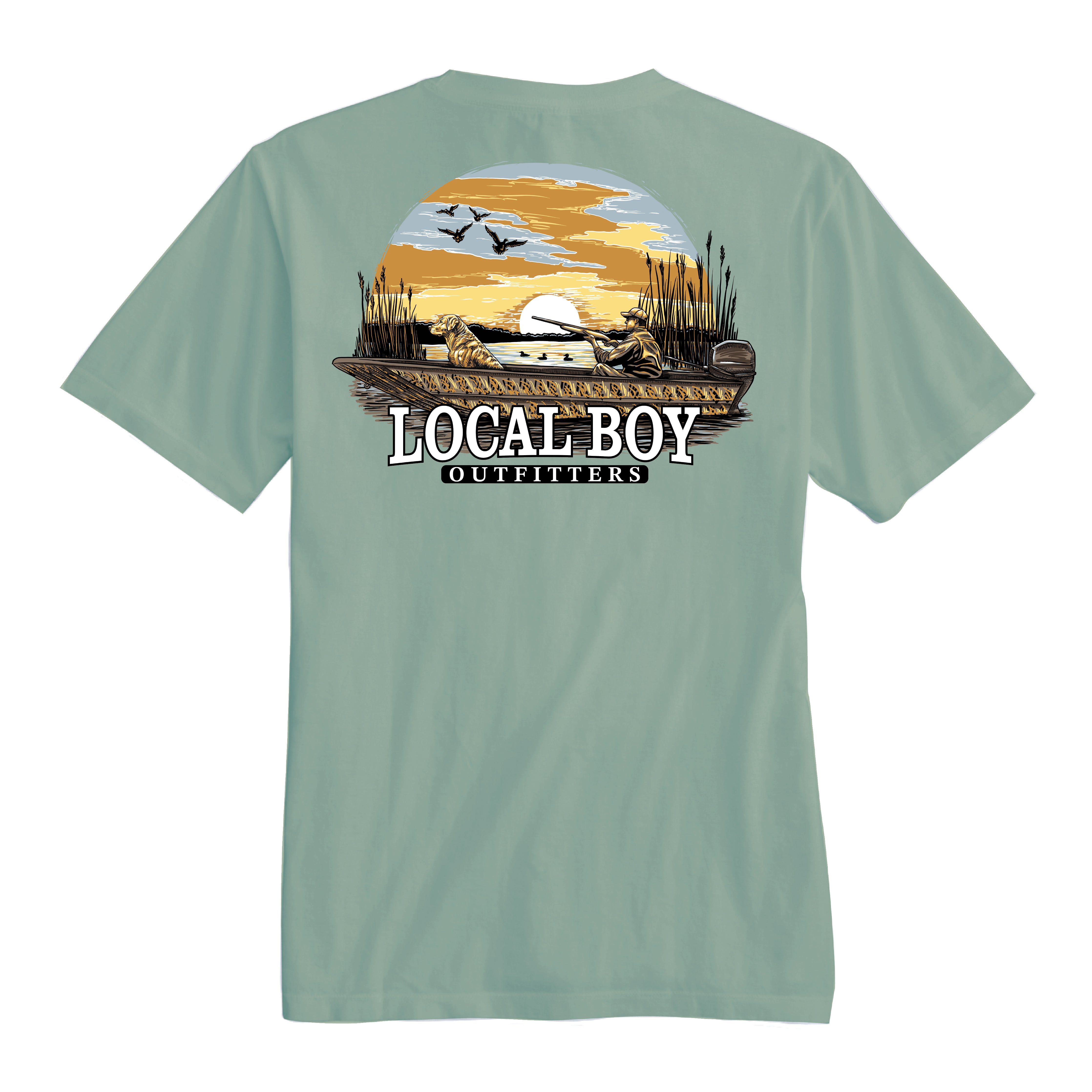 Sunset Hunt SS Tee - Bay