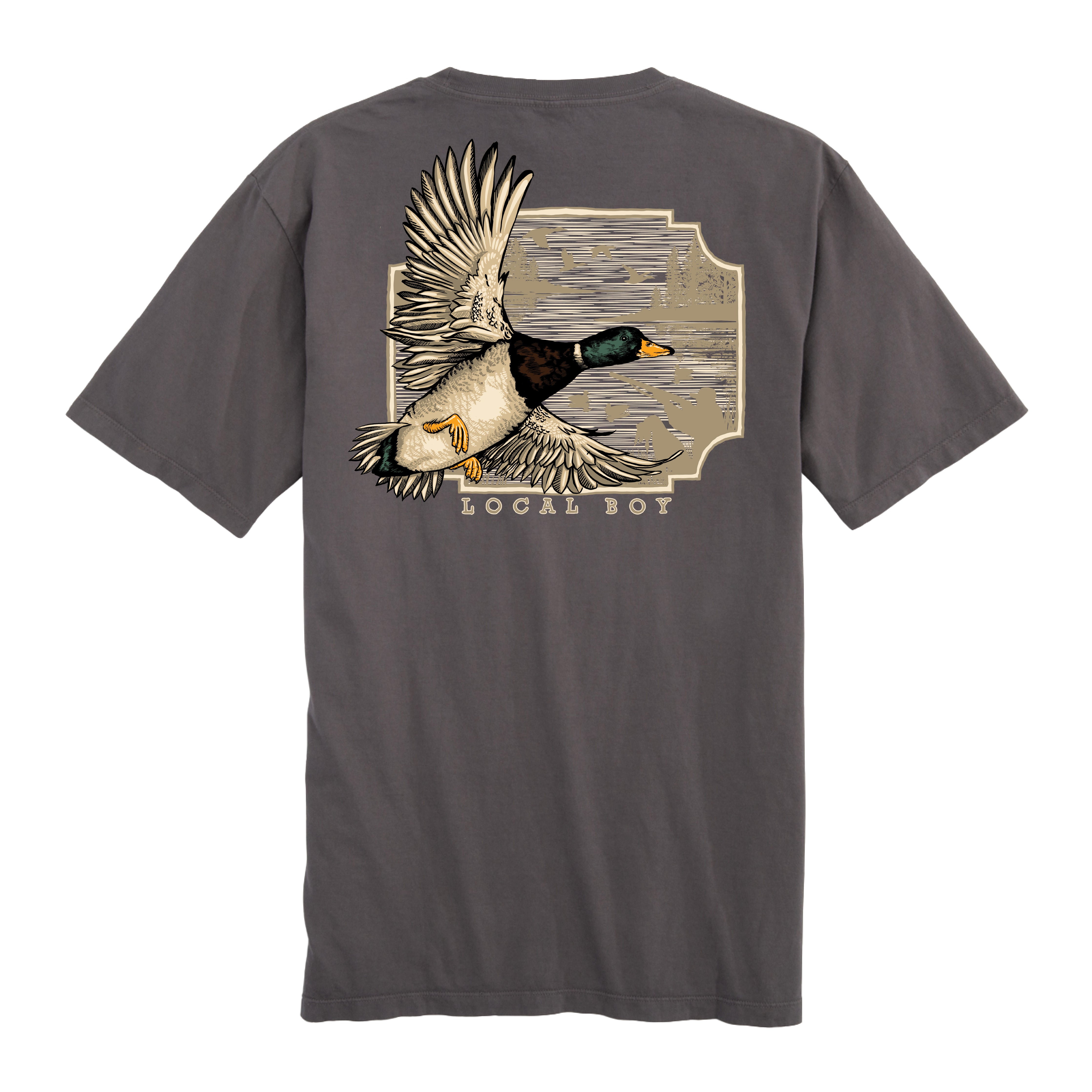 Toddler Greenhead Flight T-Shirt - Grey