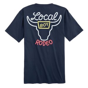 Neon Banquet SS Tee - China Blue