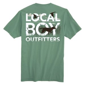 Text & Tail Tee - Light Green