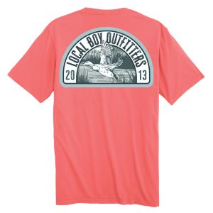 Mallard Arch Tee - Coral