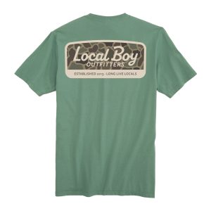 Toddler Brush Camo Mark SS Tee - Light Green