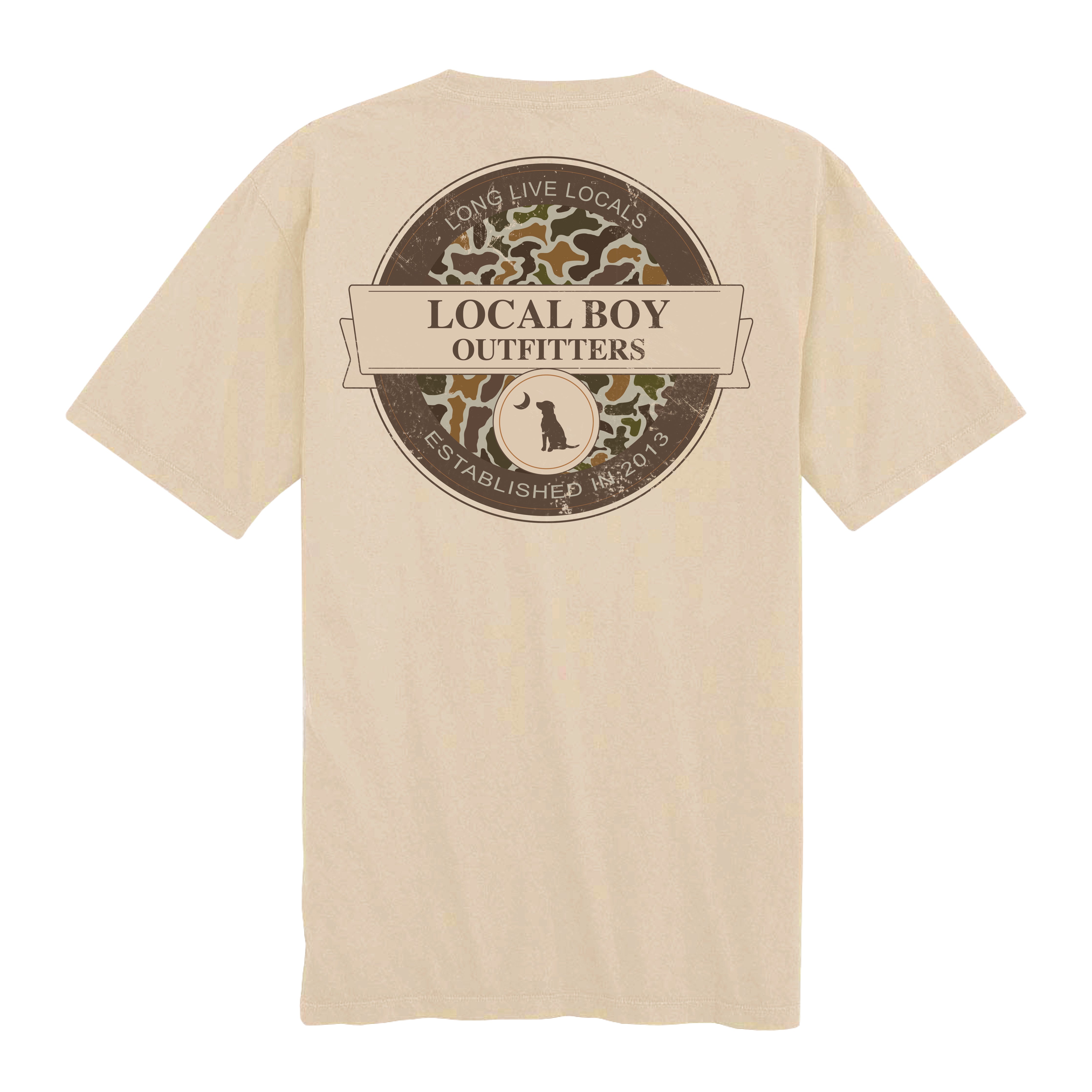 Toddler Vintage Sphere SS Tee - Latte