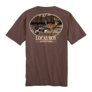 Deer Dive SS Tee - Espresso