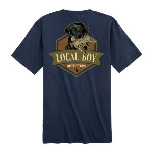 Teal Hex SS Tee - China Blue