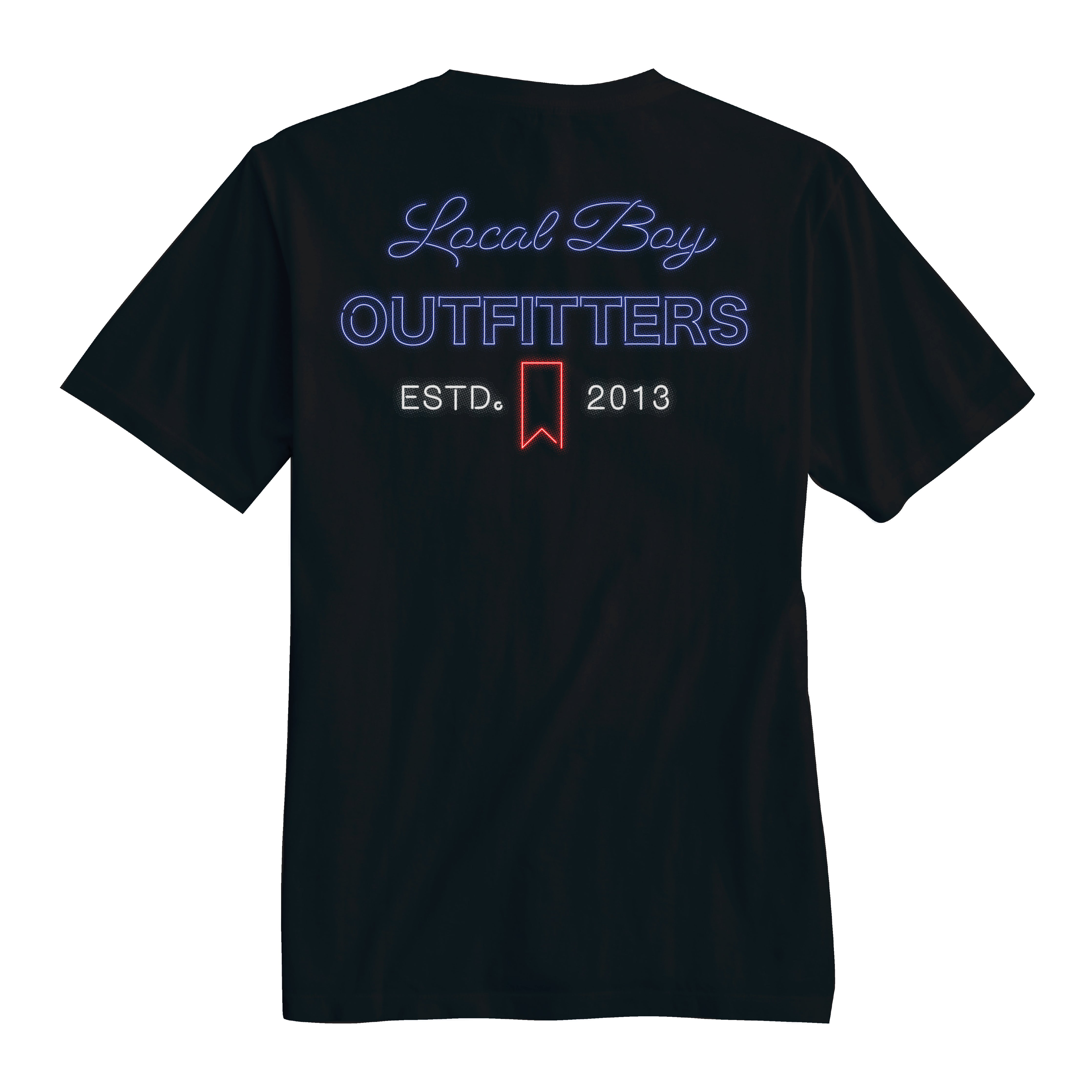 Neon Mich SS Tee - Black