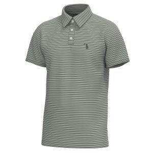 Surfside Polo - Teal, Olive & White
