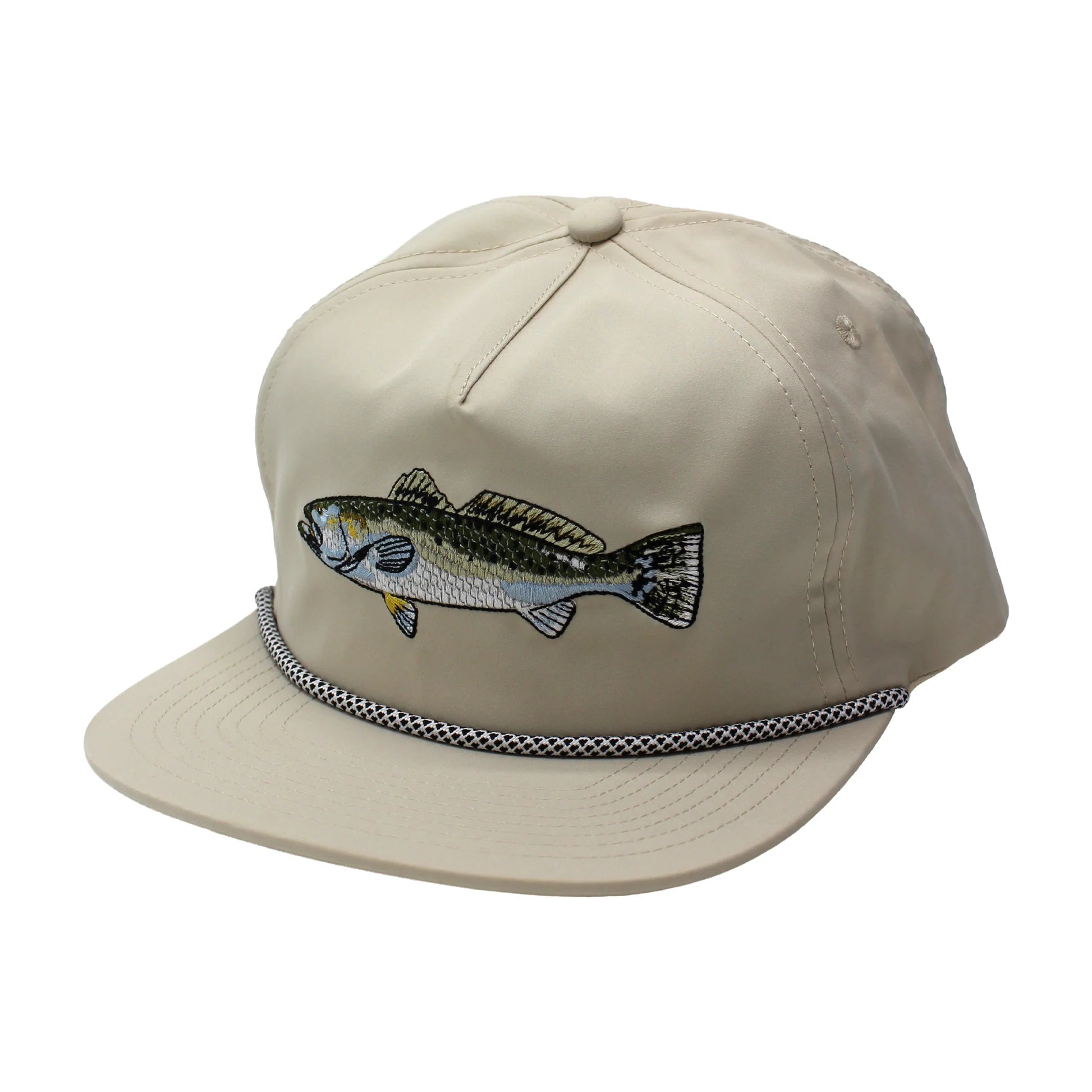 Sea Trout Low Profile Rope Hat - Light Khaki