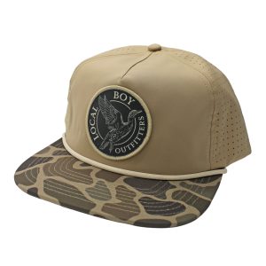 Ascent Patch Perforated LP Rope Hat - Khaki & Brush Camo