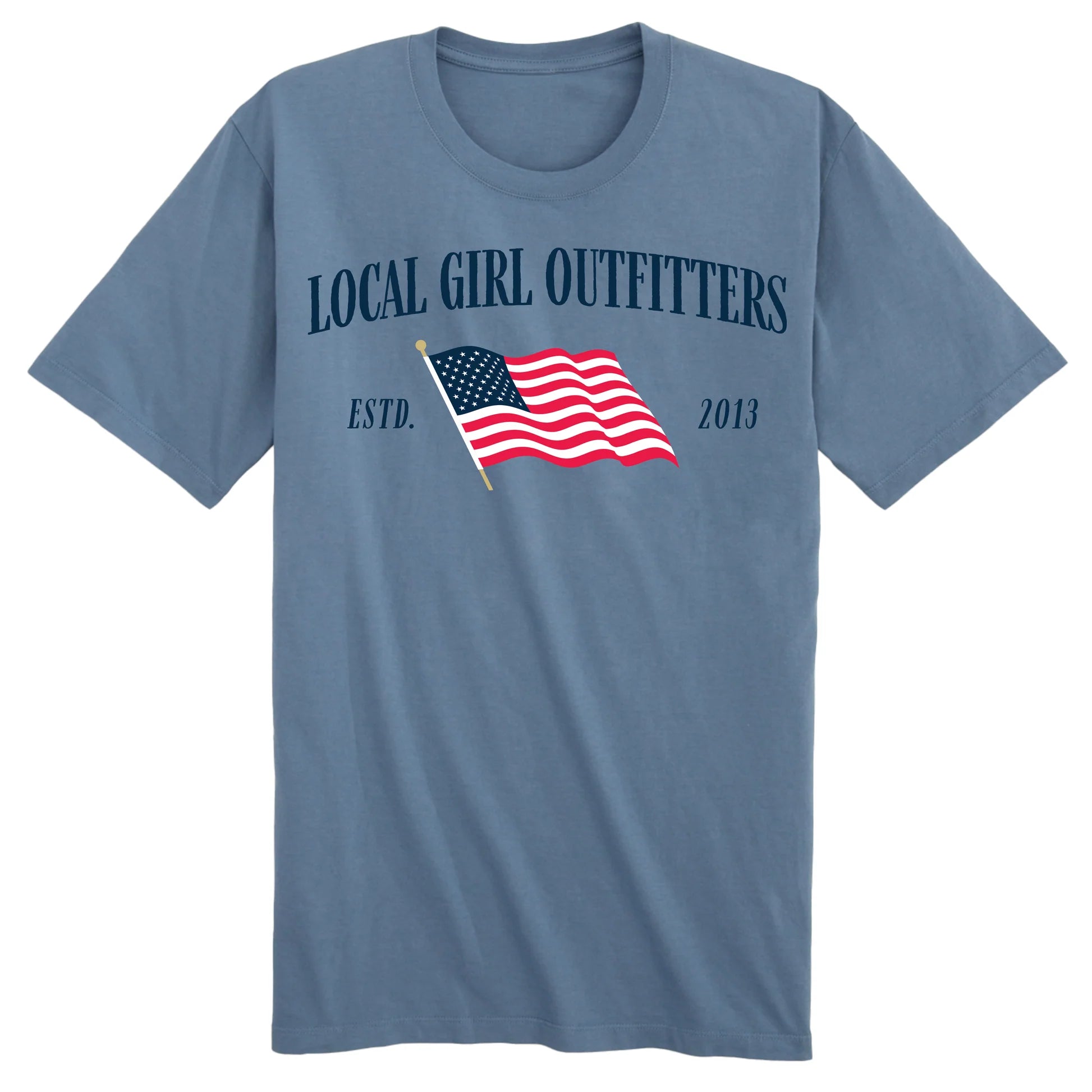 LG Youth Stars & Stripes T-Shirt - Slate