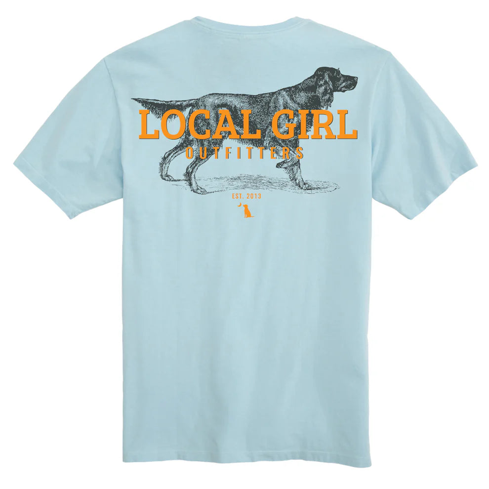 LG Setter On Point SS Tee - Chambray