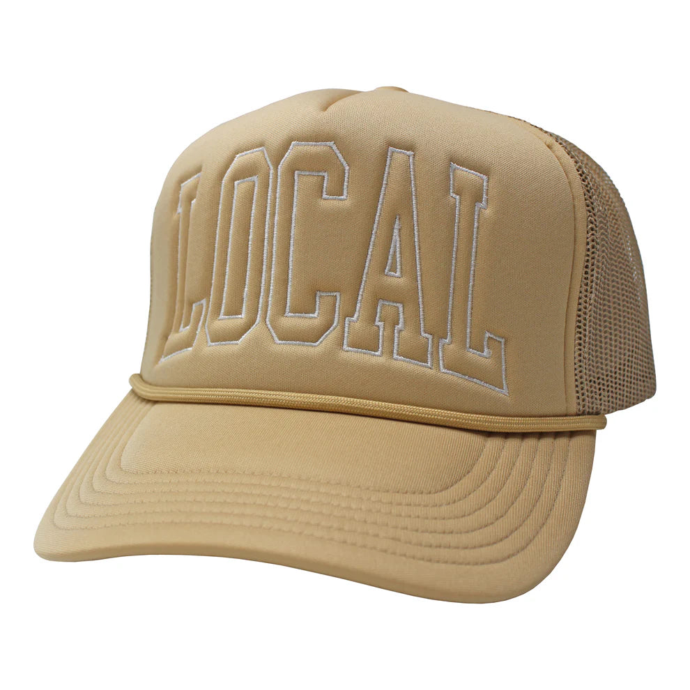 LG Local Foam Trucker Hat - Khaki