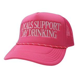 LG Day Drinker Foam Trucker Hat - Bubblegum Pink