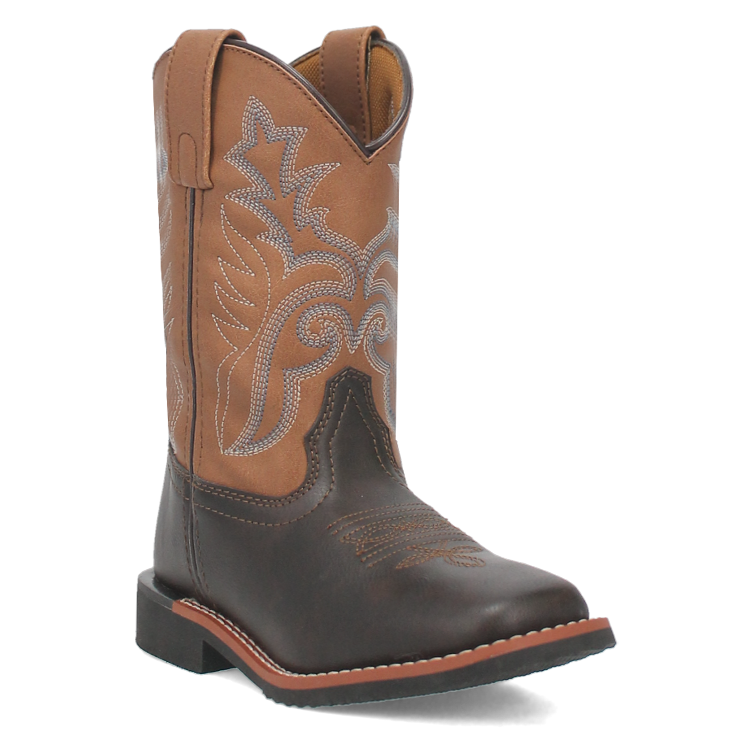 Bexley Western Boot - Dark Brown/Tan